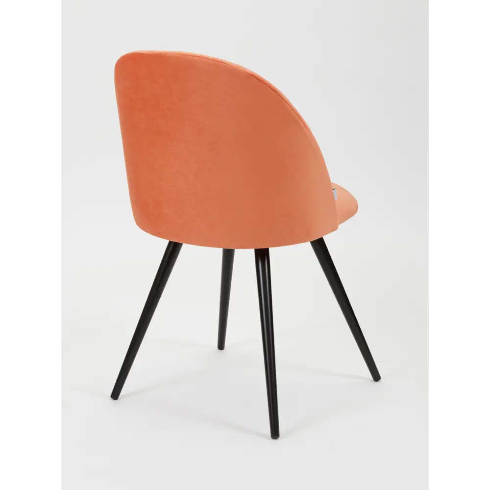 Фото 5 Комплект стульев 2 шт Myfar Джозефина 48x83x55 см велюр цвет терракотовый Фото 5 Комплект стульев 2 шт Myfar Джозефина 48x83x55 см велюр цвет терракотовый