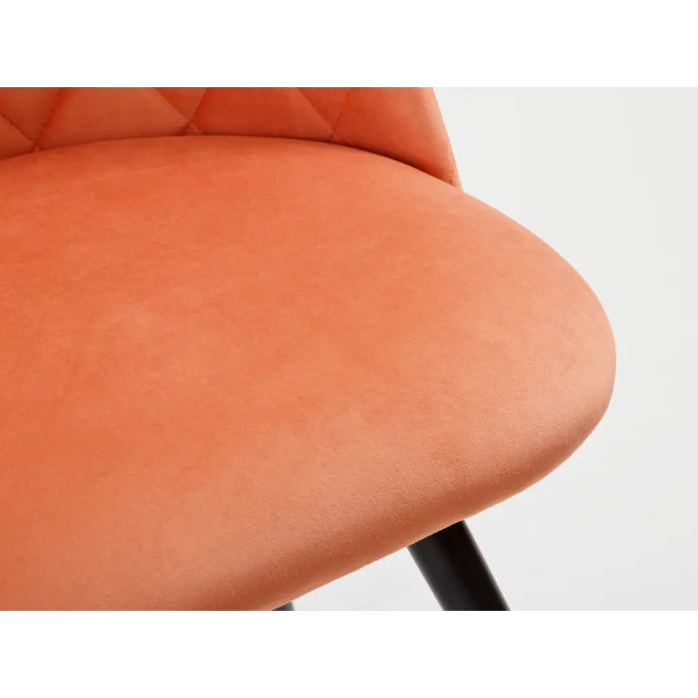 Фото 9 Комплект стульев 2 шт Myfar Джозефина 48x83x55 см велюр цвет терракотовый Фото 9 Комплект стульев 2 шт Myfar Джозефина 48x83x55 см велюр цвет терракотовый