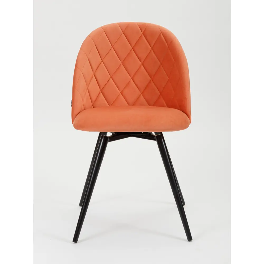 Фото 4 Комплект стульев 2 шт Myfar Джозефина 48x83x55 см велюр цвет терракотовый Фото 4 Комплект стульев 2 шт Myfar Джозефина 48x83x55 см велюр цвет терракотовый