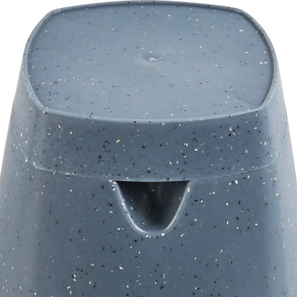 Фото 5 Горшок цветочный Ingreen Stone ø17 h16.5 см v2.5 л пластик темный серый