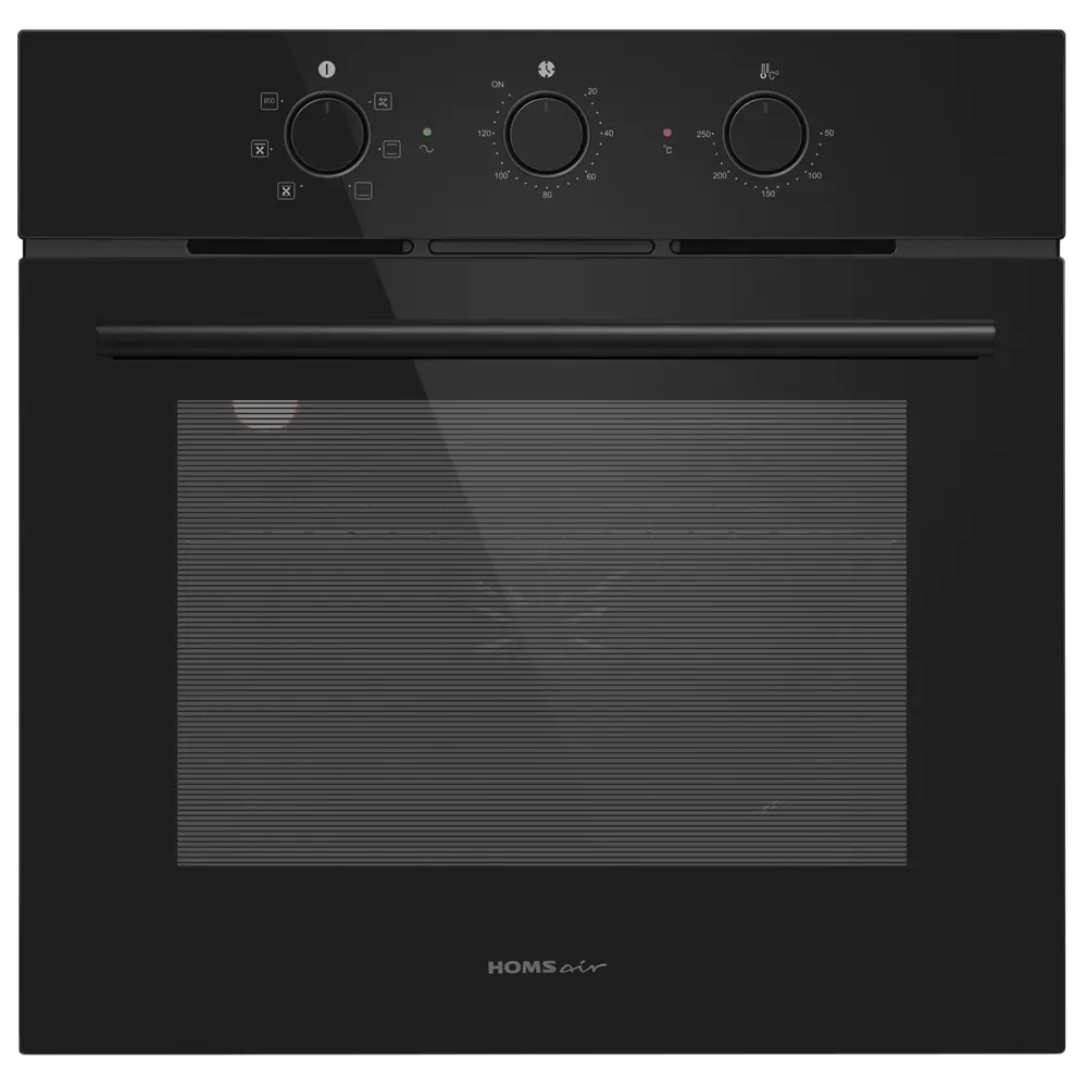 Фото Электрический встраиваемый духовой шкаф Homsair OEF606BK2 59.5x59x52.5 см цвет черный Фото Электрический встраиваемый духовой шкаф Homsair OEF606BK2 59.5x59x52.5 см цвет черный