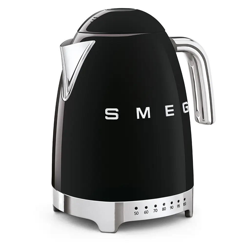 Фото 2 Электрический чайник 1.7 л Smeg KLF04BLEU нержавеющая сталь цвет черный Фото 2 Электрический чайник 1.7 л Smeg KLF04BLEU нержавеющая сталь цвет черный