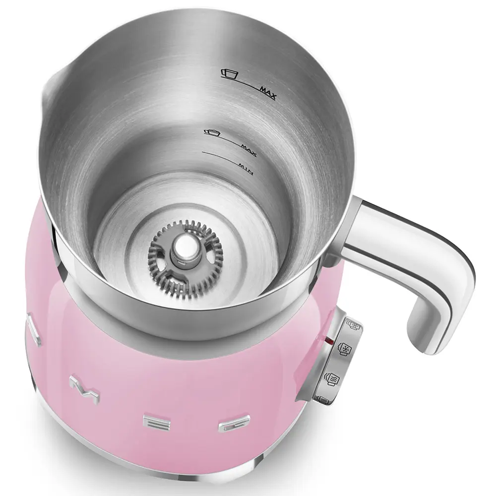 Фото 5 Вспениватель молока Smeg MFF01PKEU Фото 5 Вспениватель молока Smeg MFF01PKEU