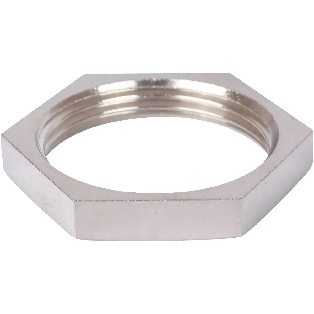 Фото Контргайка Stout 1 1/4" никелированная латунь Фото Контргайка Stout 1 1/4" никелированная латунь
