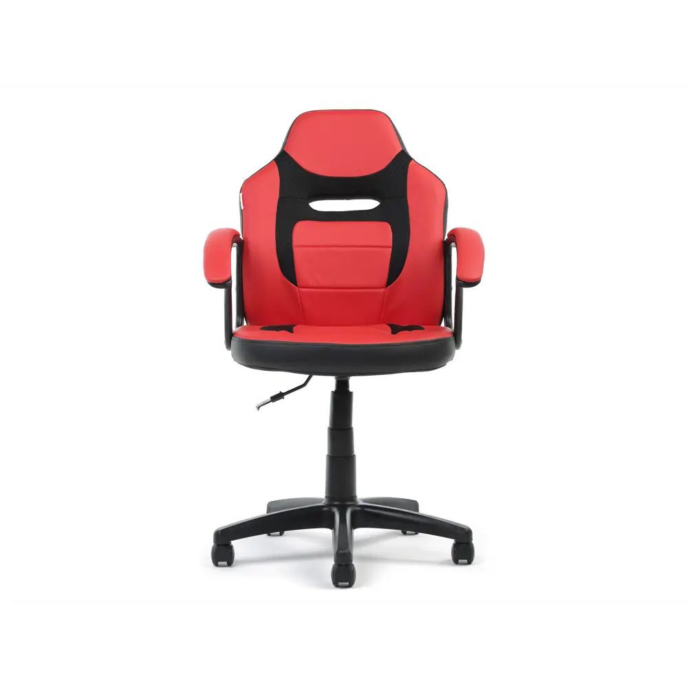 Фото Офисное кресло Chairman Kids 110 61x59x32 см искусственная кожа цвет черный/ красный Фото Офисное кресло Chairman Kids 110 61x59x32 см искусственная кожа цвет черный/ красный