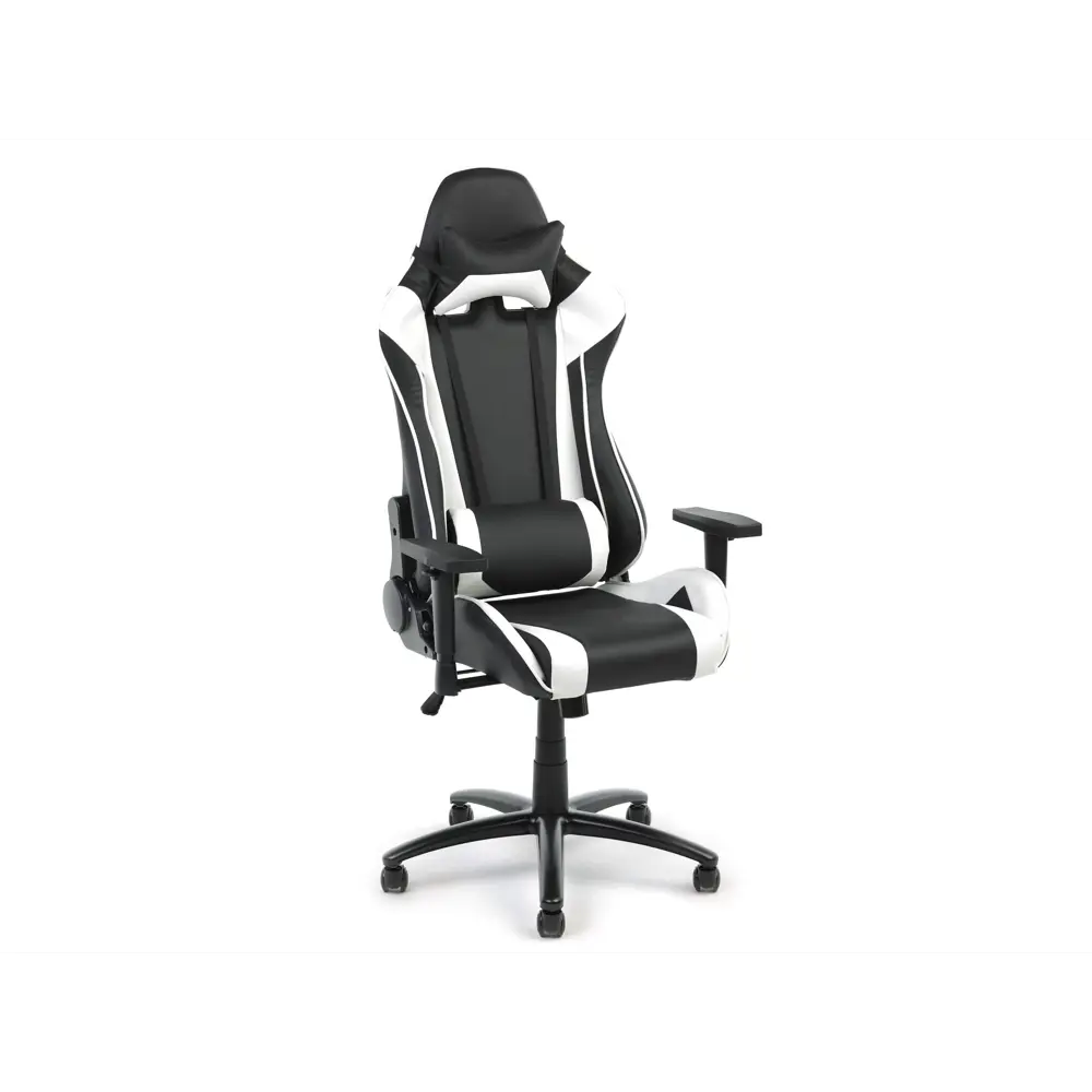 Фото 2 Офисное кресло Everprof EP-lotus s6 eco wb 85x65x33 см искусственная кожа цвет черный/ белый Фото 2 Офисное кресло Everprof EP-lotus s6 eco wb 85x65x33 см искусственная кожа цвет черный/ белый