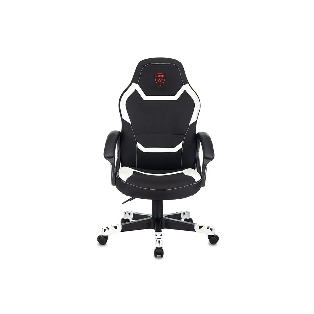 Фото Офисное кресло Бюрократ Zombie 10 82x67x32 см искусственная кожа цвет черный/ белый Фото Офисное кресло Бюрократ Zombie 10 82x67x32 см искусственная кожа цвет черный/ белый