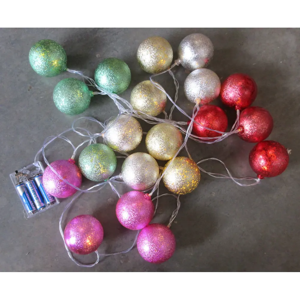 Фото Электрогирлянда комнатная Homium ny00011 гирлянда 500 м 20 ламп разноцветный 1 режим работы