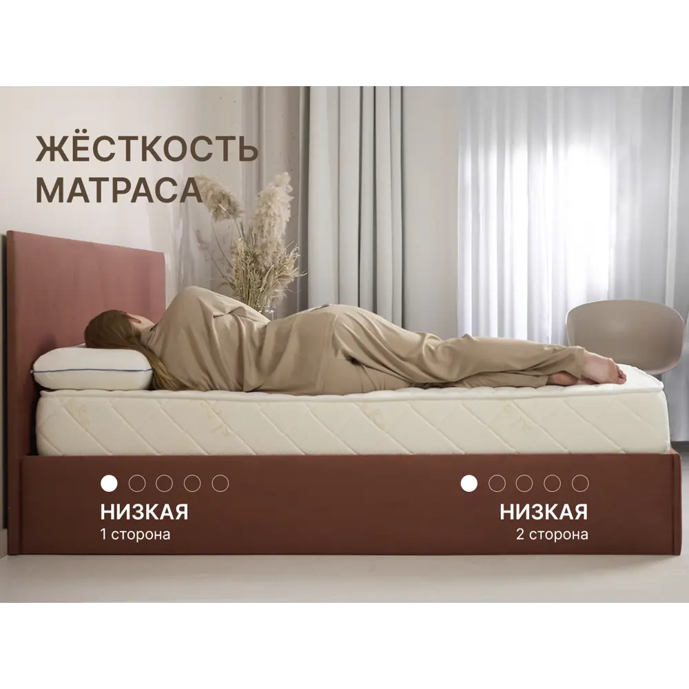Фото 4 Матрас Димакс Микро Софт люкс 160x200x27 см независимый пружинный блок, двуспальный Фото 4 Матрас Димакс Микро Софт люкс 160x200x27 см независимый пружинный блок, двуспальный
