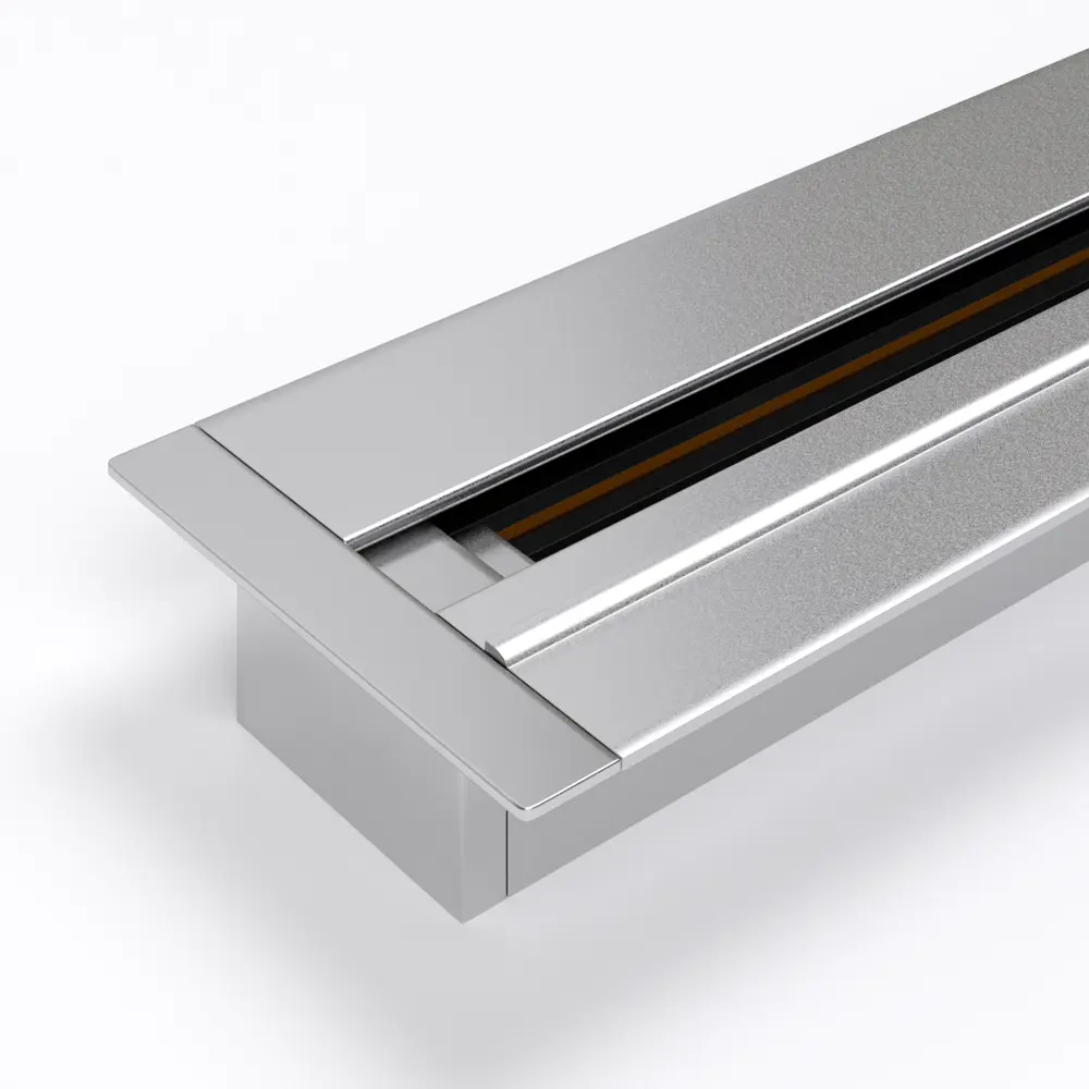 Фото Трековый шинопровод встраиваемый однофазный Elektrostandard TRLM-1-100-CH Track Rail SL Recessed a050160 1 м цвет серый Фото Трековый шинопровод встраиваемый однофазный Elektrostandard TRLM-1-100-CH Track Rail SL Recessed a050160 1 м цвет серый