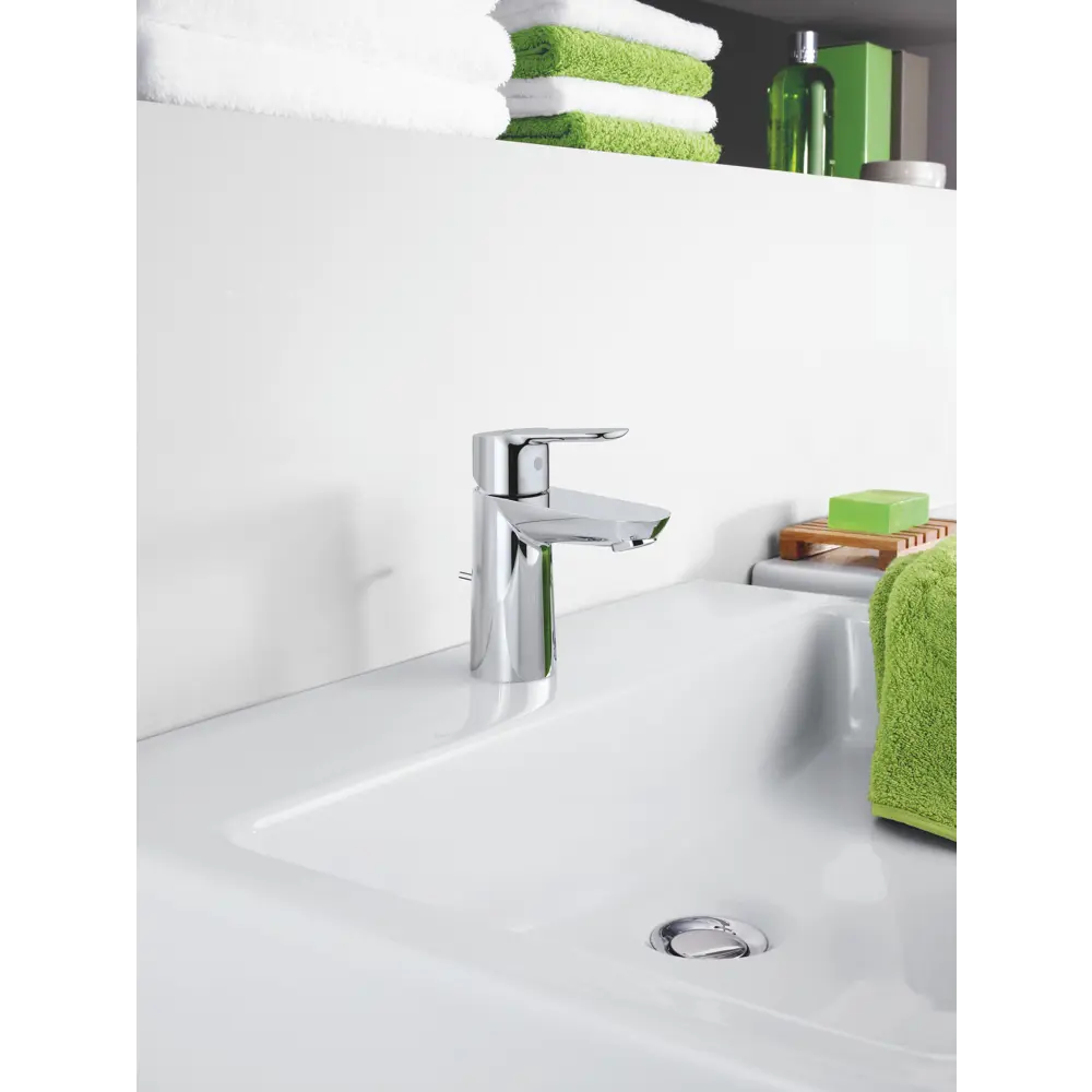 Фото 9 Смеситель для раковины Grohe Startclova S однорычажный цвет хром Фото 9 Смеситель для раковины Grohe Startclova S однорычажный цвет хром