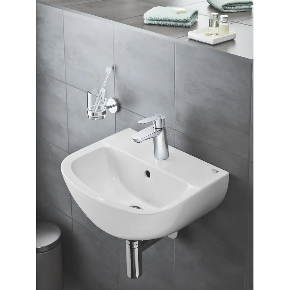 Фото 7 Смеситель для раковины Grohe Startclova M однорычажный цвет хром