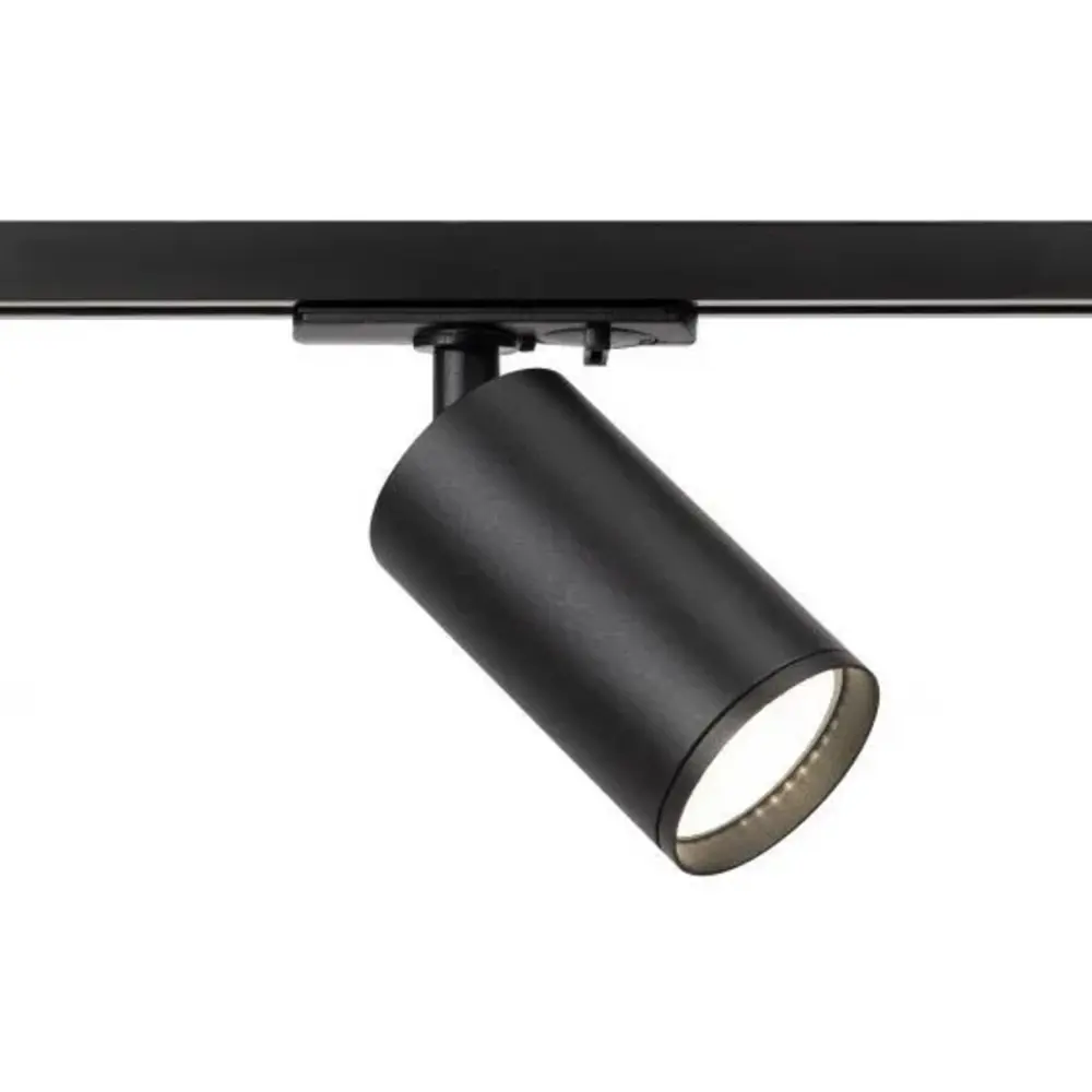 Фото Трековый светильник спот под лампу Spectra Trc 03bl 17 Вт 6 м² цвет черный Фото Трековый светильник спот под лампу Spectra Trc 03bl 17 Вт 6 м² цвет черный