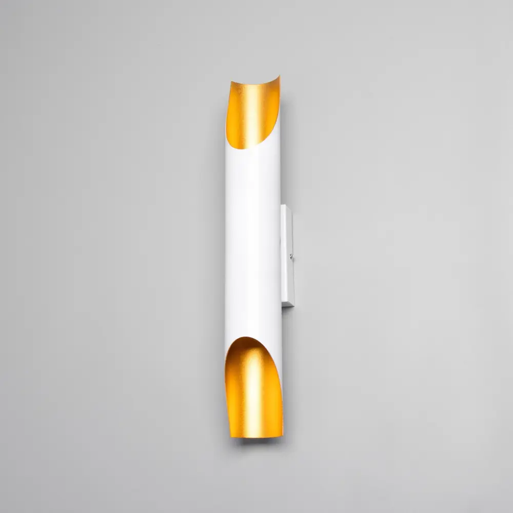 Фото Настенный светильник Bayerlux Бра тубус 2xgu10 35вт 6x6x47см ln1124 цвет белый Фото Настенный светильник Bayerlux Бра тубус 2xgu10 35вт 6x6x47см ln1124 цвет белый