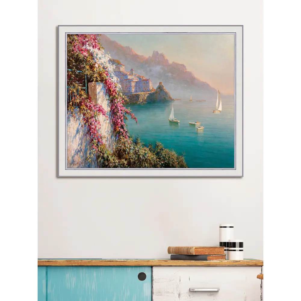 Фото 6 Картина в раме Grafis-Art Амальфи Цветы над морем 40/50 см. GRAF 20009 Фото 6 Картина в раме Grafis-Art Амальфи Цветы над морем 40/50 см. GRAF 20009