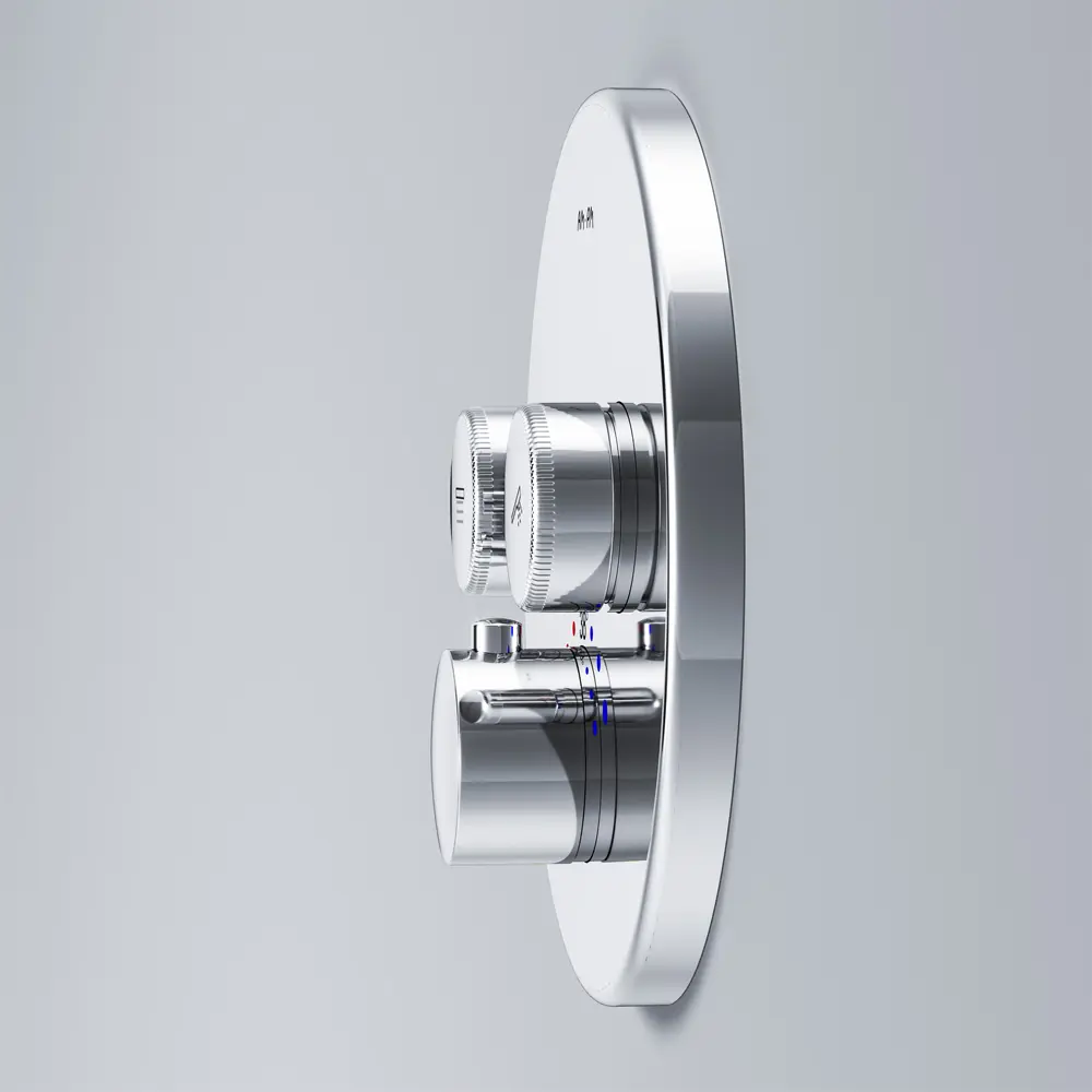 Фото 7 Смеситель для 2 потребителей с термостатом AM.PM F50A85700 Inspire V2.0 цвет TouchReel цвет хром Фото 7 Смеситель для 2 потребителей с термостатом AM.PM F50A85700 Inspire V2.0 цвет TouchReel цвет хром