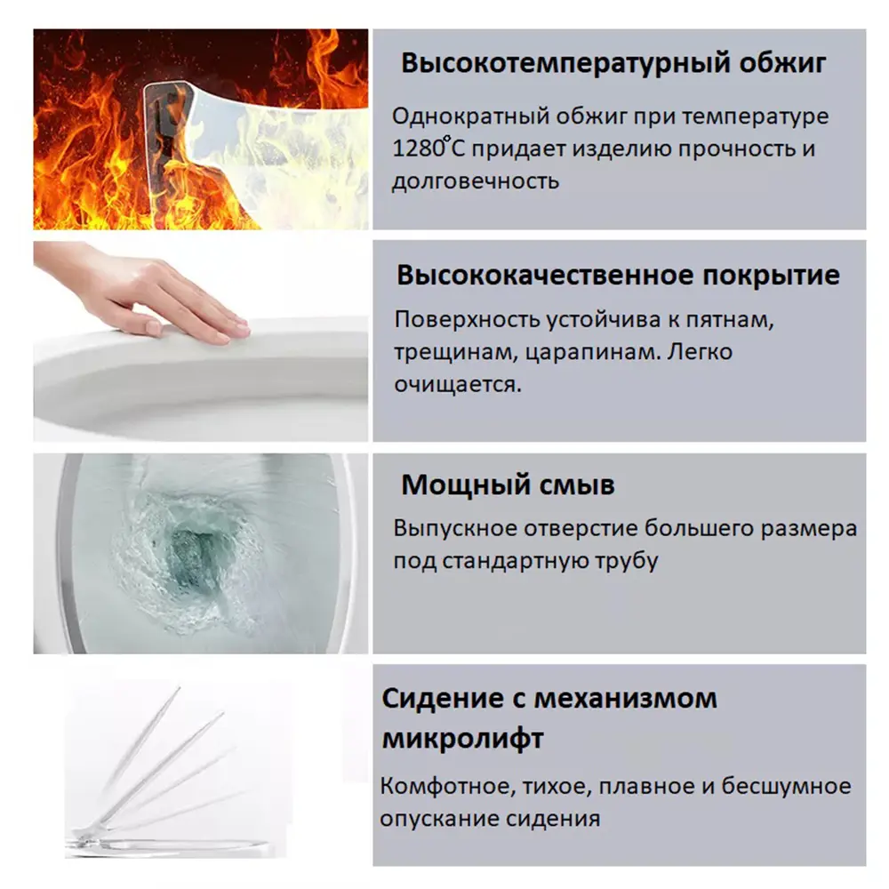 Фото 11 Комплект инсталляция с унитазом Ceruttispa Ct10260 10260 цвет белый Фото 11 Комплект инсталляция с унитазом Ceruttispa Ct10260 10260 цвет белый