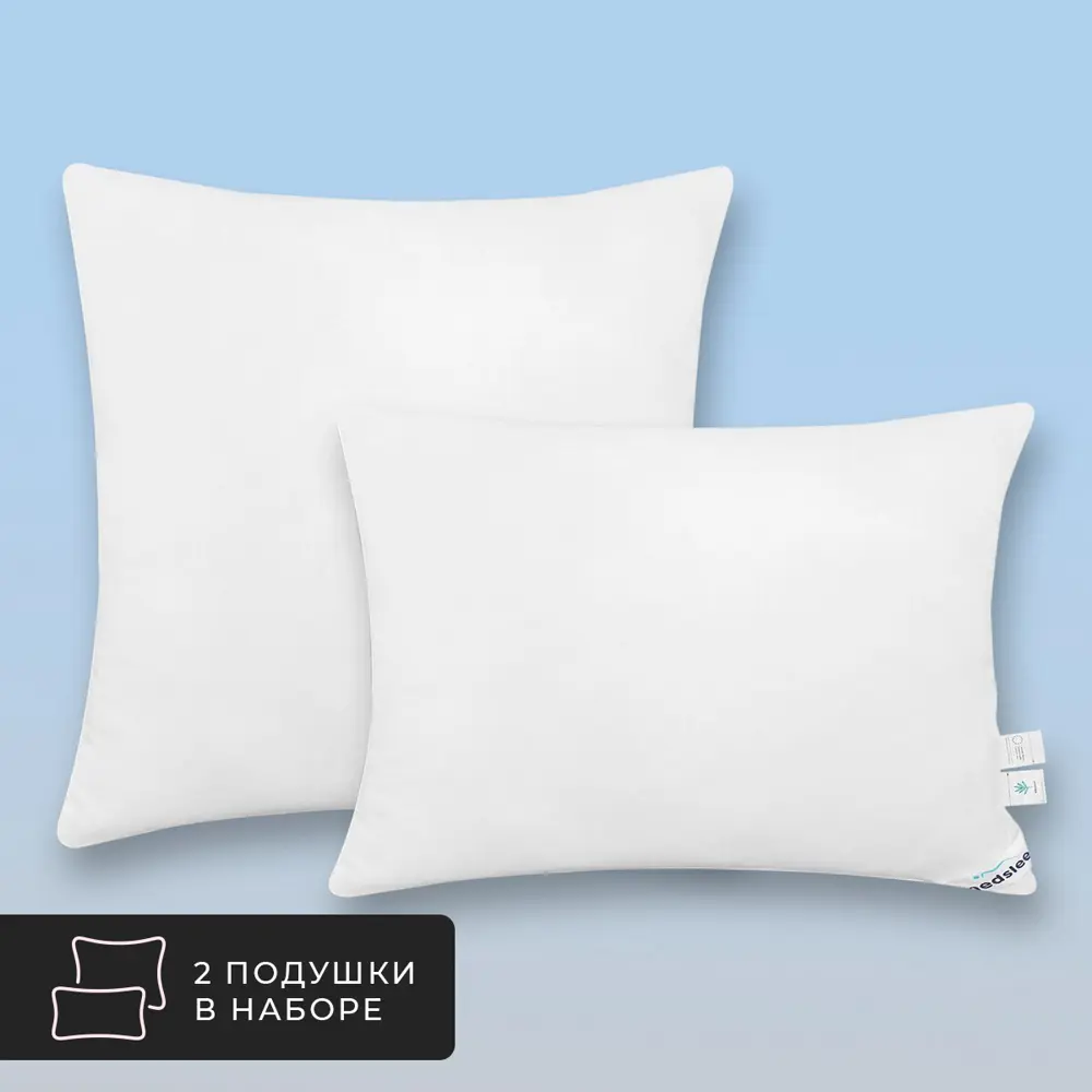 Фото Комплект из 2 подушек Medsleep Tree of life 50x70 см, полиэфирное волокно Фото Комплект из 2 подушек Medsleep Tree of life 50x70 см, полиэфирное волокно