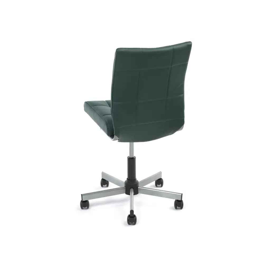 Фото 5 Офисное кресло Экспресс Офис КР 01.00.07 22x57x47 см искусственная кожа цвет темно-зеленый