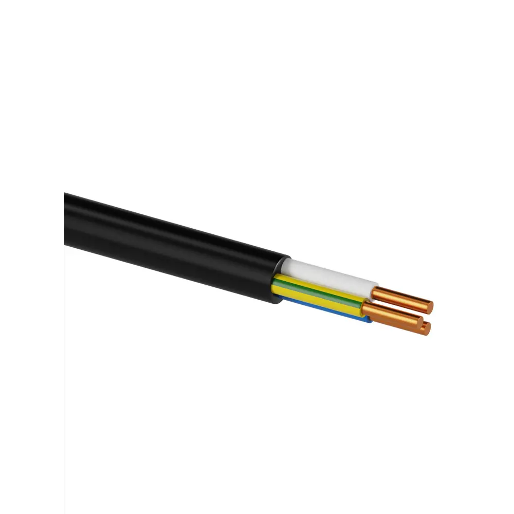 Фото 2 Кабель Tdm electric ВВГнг(А)-LS 3x1.5 ок(N. PE) 5 м ГОСТ