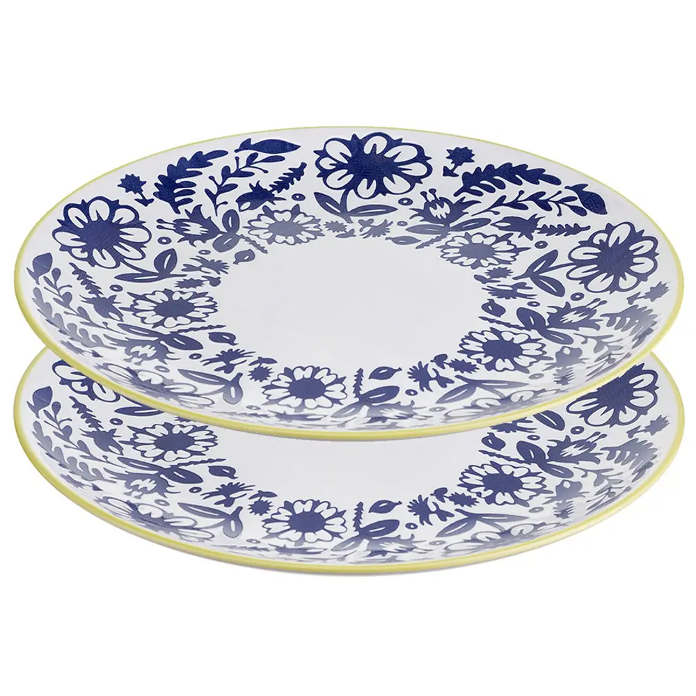 Фото Набор тарелок 2 шт 26x3.40x26 см Liberty Jones Bright Traditions керамика цвет разноцветный Фото Набор тарелок 2 шт 26x3.40x26 см Liberty Jones Bright Traditions керамика цвет разноцветный