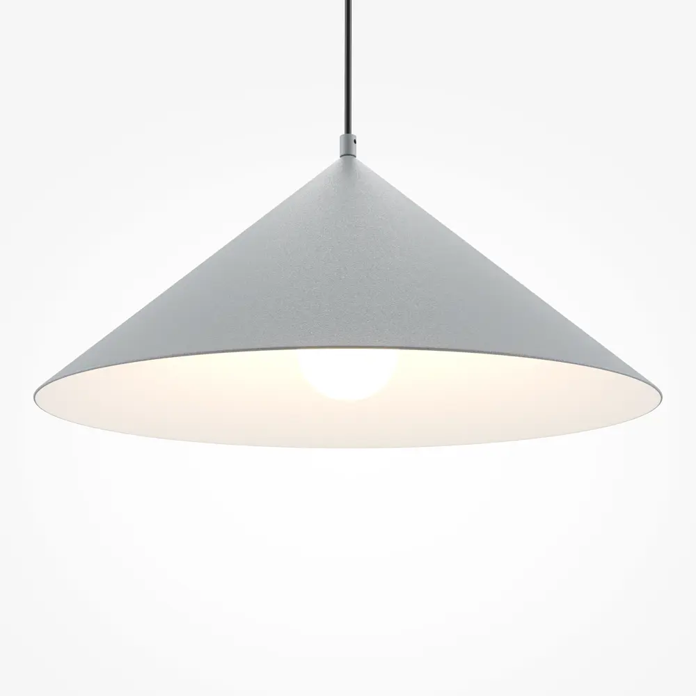 Фото 2 Светильник подвесной Maytoni Mod167pl-01gr 1 лампа 2 м² цвет серый Фото 2 Светильник подвесной Maytoni Mod167pl-01gr 1 лампа 2 м² цвет серый