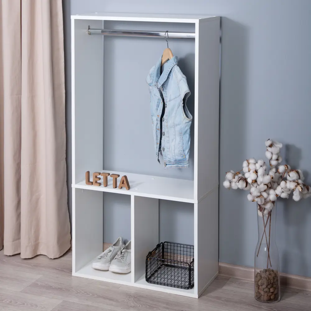 Фото 4 Стеллаж Letta 64.2x123.6x28.8 см нагрузка до 10 кг ЛДСП цвет дуб крафт золотой Фото 4 Стеллаж Letta 64.2x123.6x28.8 см нагрузка до 10 кг ЛДСП цвет дуб крафт золотой
