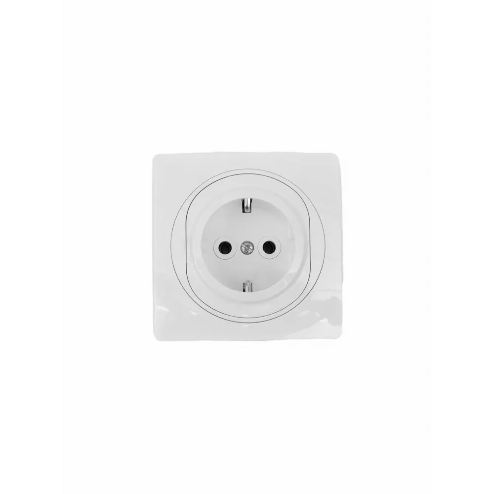 Фото 3 Розетка встраиваемая Aling-conel Eon E630.00 Н10 с заземлением цвет белый набор 10 шт. Фото 3 Розетка встраиваемая Aling-conel Eon E630.00 Н10 с заземлением цвет белый набор 10 шт.