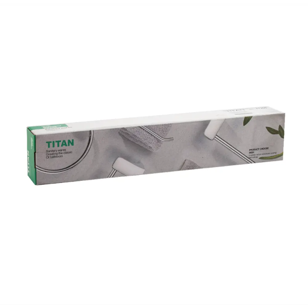 Фото 2 Вешалка для ванной комнаты Titan 77205 с четырьмя крючками цвет хром Фото 2 Вешалка для ванной комнаты Titan 77205 с четырьмя крючками цвет хром