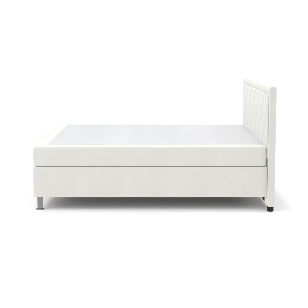 Фото 4 Кровать Смк Сарин 192x102x205 см ЛДСП цвет кремовый Фото 4 Кровать Смк Сарин 192x102x205 см ЛДСП цвет кремовый