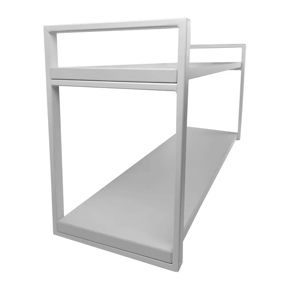 Фото 5 Настенная полка Элимет 80x34.5x20 см ЛДСП цвет белый Фото 5 Настенная полка Элимет 80x34.5x20 см ЛДСП цвет белый