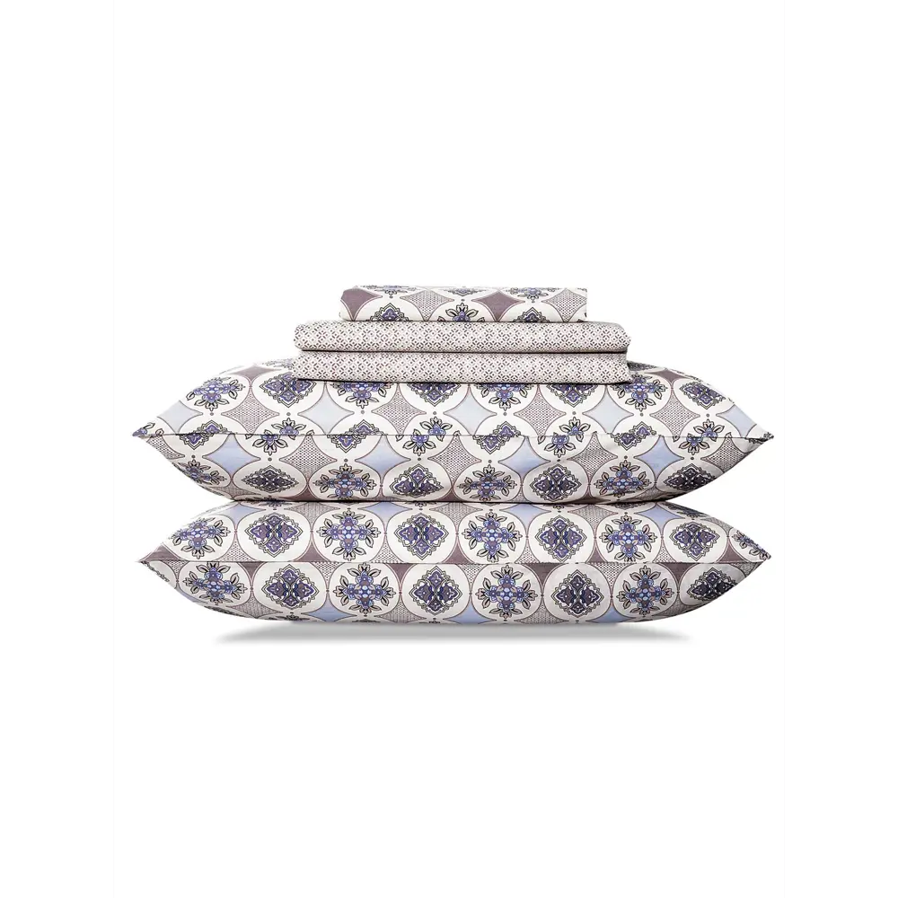 Фото 6 Комплект постельного белья Estia Ансари eta952175, 2-спальный, перкаль, серый, голубой Фото 6 Комплект постельного белья Estia Ансари eta952175, 2-спальный, перкаль, серый, голубой