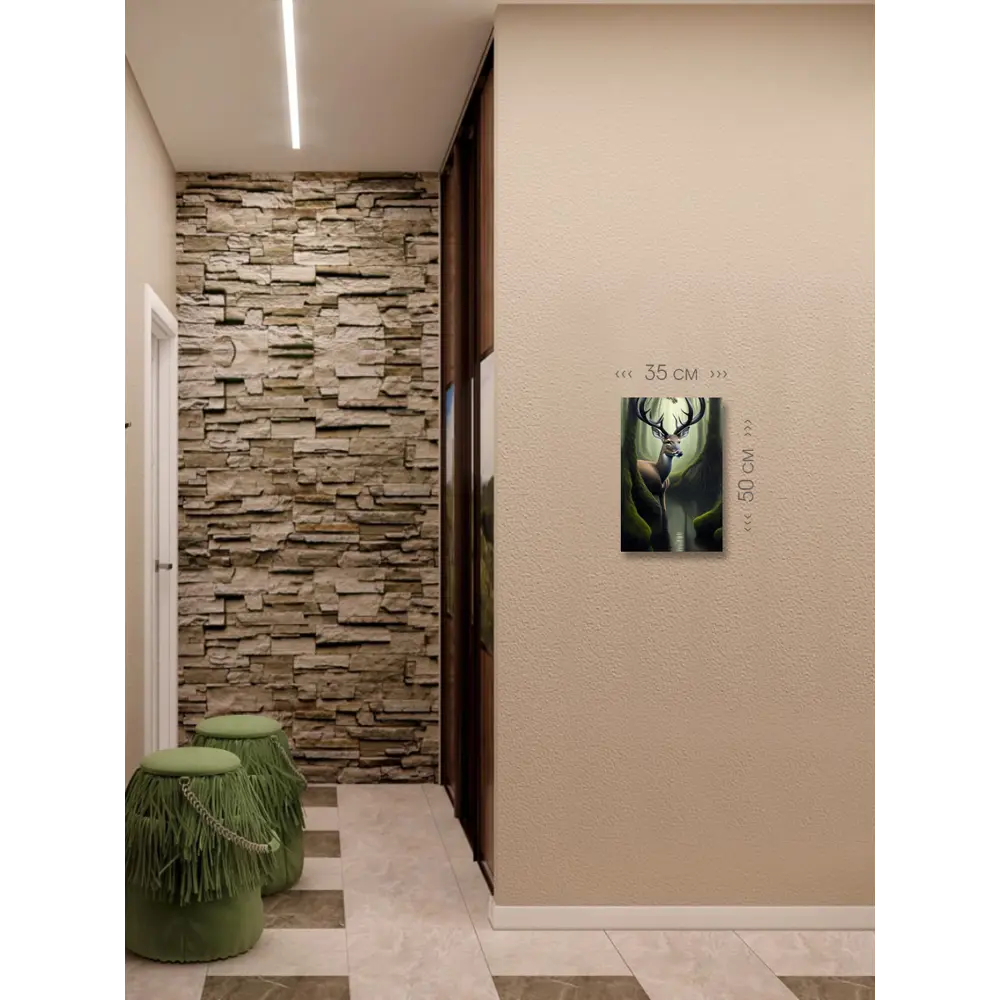 Фото 6 Картина без рамки First class images 101774S, 50x35 см