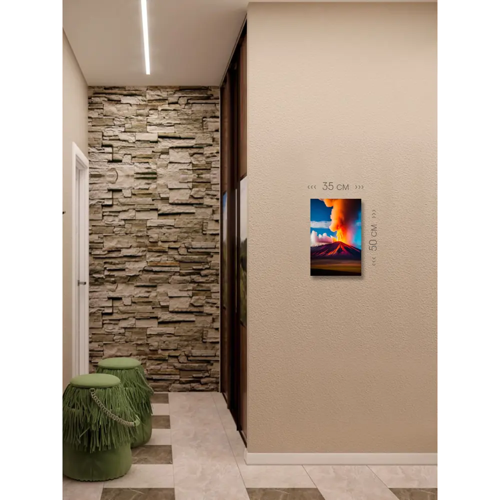 Фото 6 Картина без рамки First class images 101786S, 50x35 см