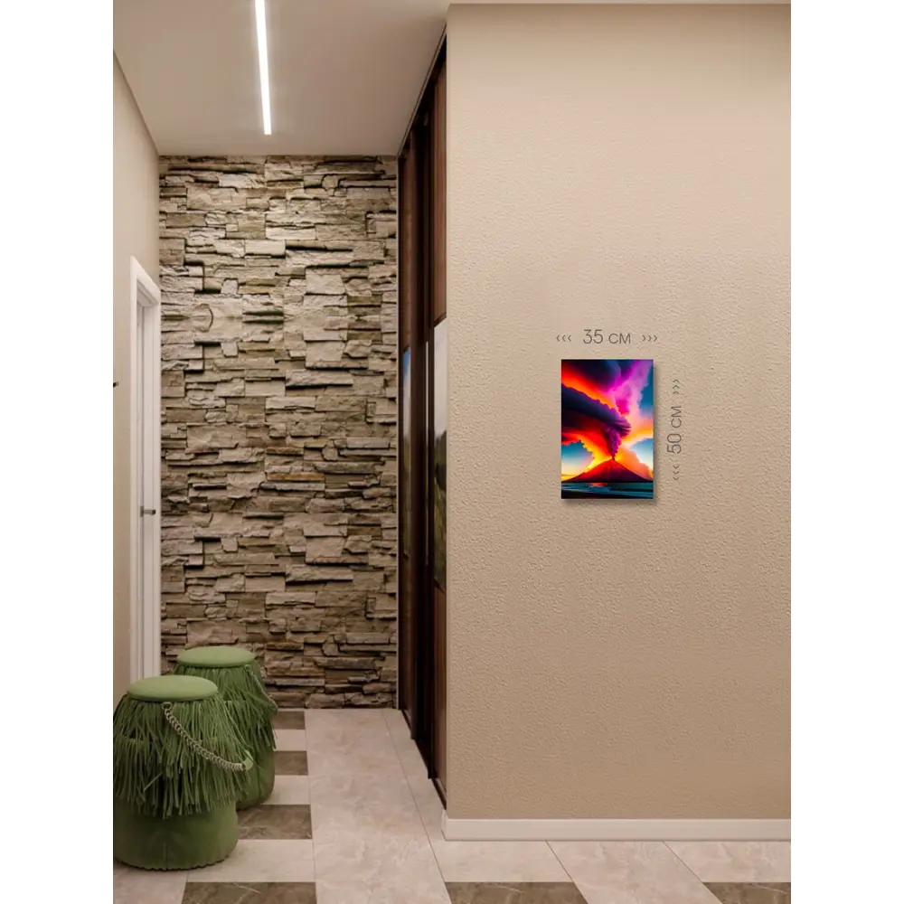 Фото 6 Картина без рамки First class images 101787S, 50x35 см