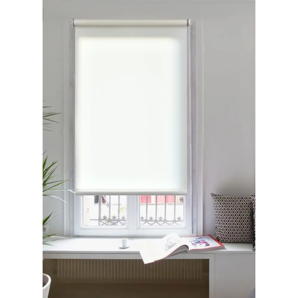 Фото 7 Рулонная штора Лентабел Lite 70x160 см цвет экрю