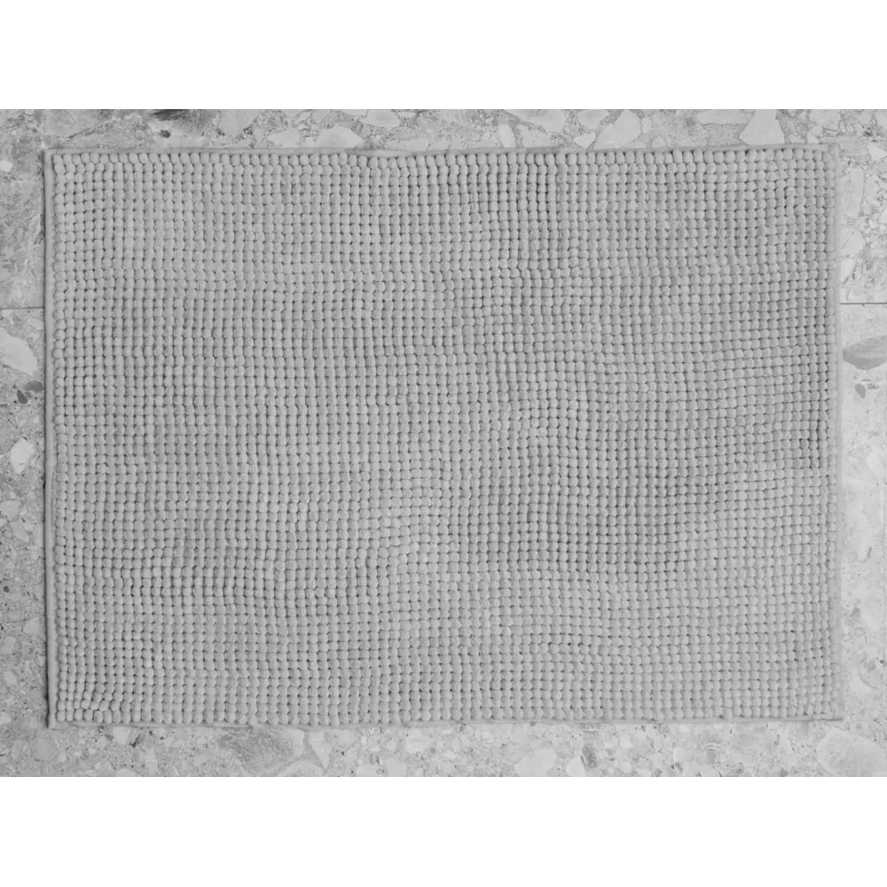 Фото 3 Коврик для ванной комнаты ARYA HOME 8680943223753 70x50см цвет серый, серебристый Фото 3 Коврик для ванной комнаты ARYA HOME 8680943223753 70x50см цвет серый, серебристый