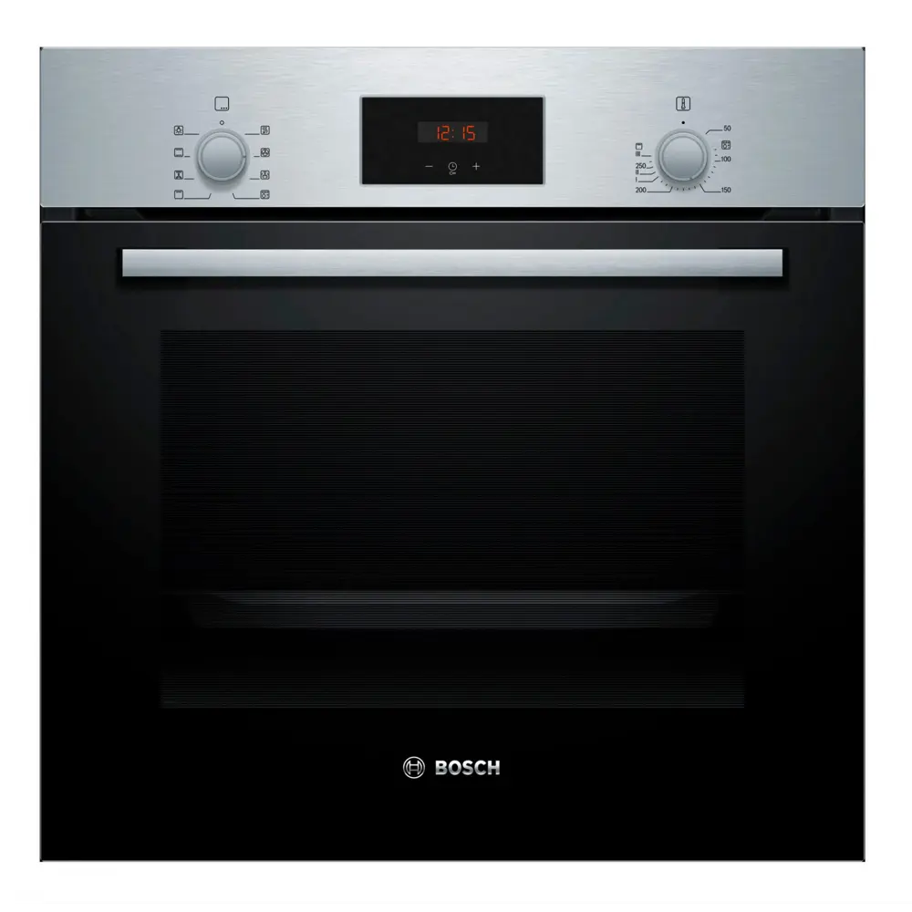 Фото Электрический встраиваемый духовой шкаф Bosch HBF113BR0Q 59.5x59.5x56.5 см цвет нержавеющая сталь Фото Электрический встраиваемый духовой шкаф Bosch HBF113BR0Q 59.5x59.5x56.5 см цвет нержавеющая сталь