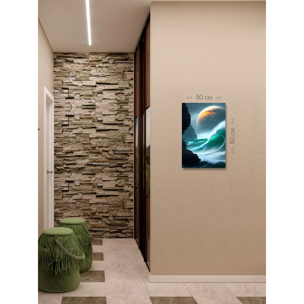 Фото 6 Картина без рамки First class images 101808, 80x50 см