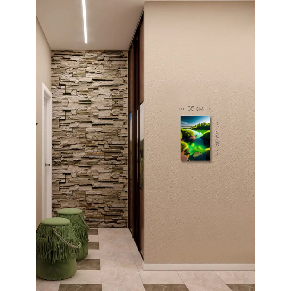 Фото 6 Картина без рамки First class images 101812S, 50x35 см