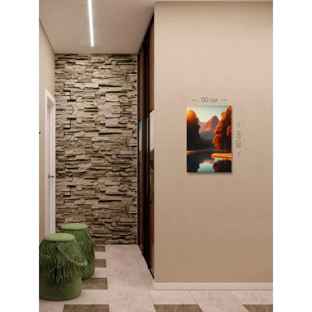 Фото 6 Картина без рамки First class images 101821, 80x50 см