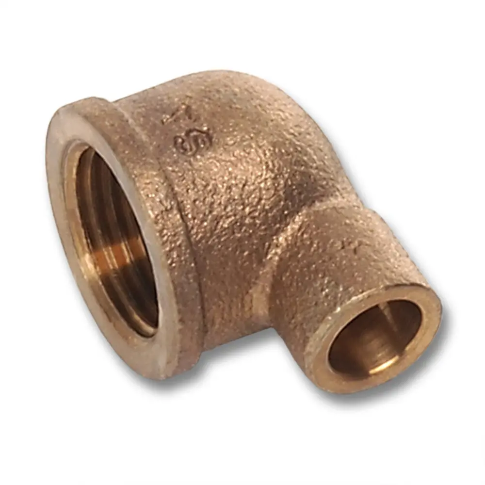Фото Переход угловой Sanha 3/4"x18 мм ВР-ВП бронза Фото Переход угловой Sanha 3/4"x18 мм ВР-ВП бронза