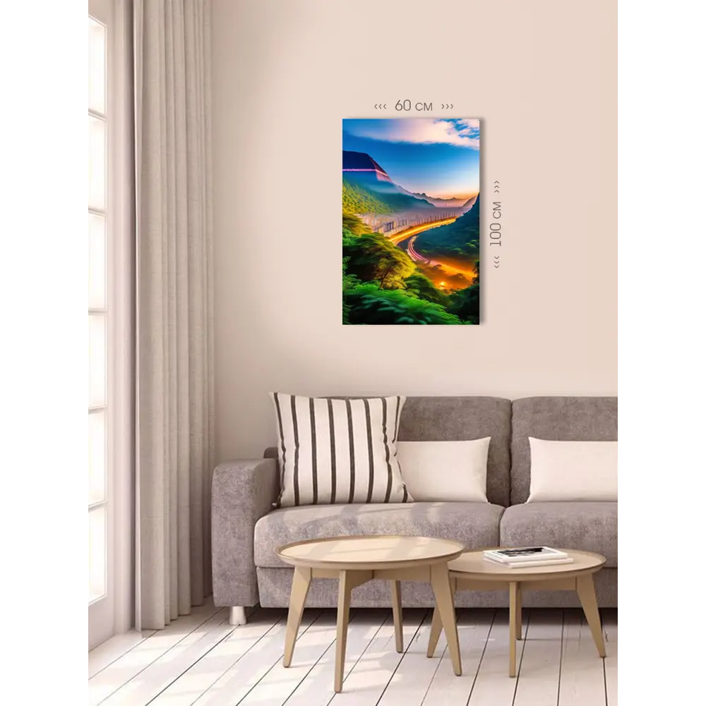 Фото 4 Картина без рамки First class images 101805М, 100x60 см