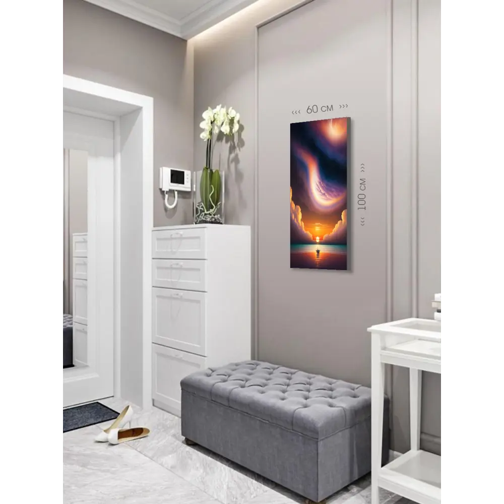 Фото 5 Картина без рамки First class images 101809М, 100x60 см