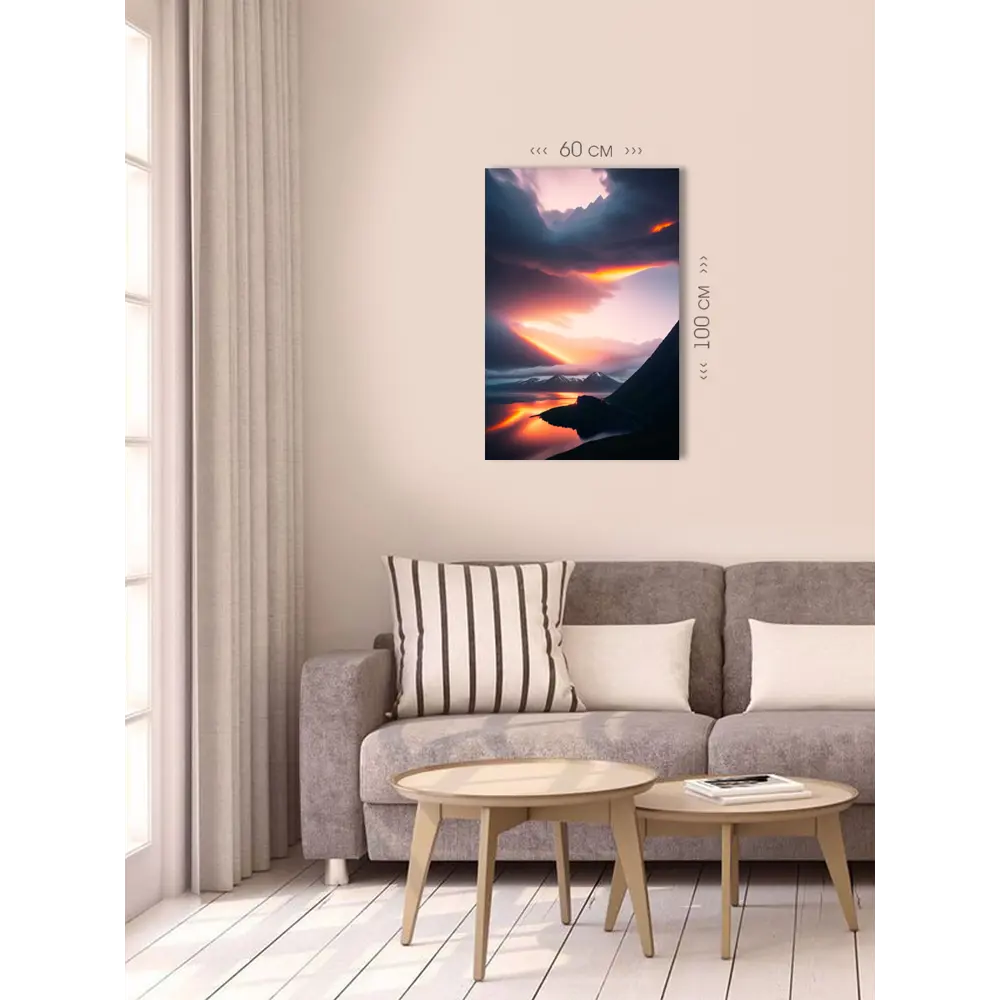 Фото 4 Картина без рамки First class images 101814М, 100x60 см