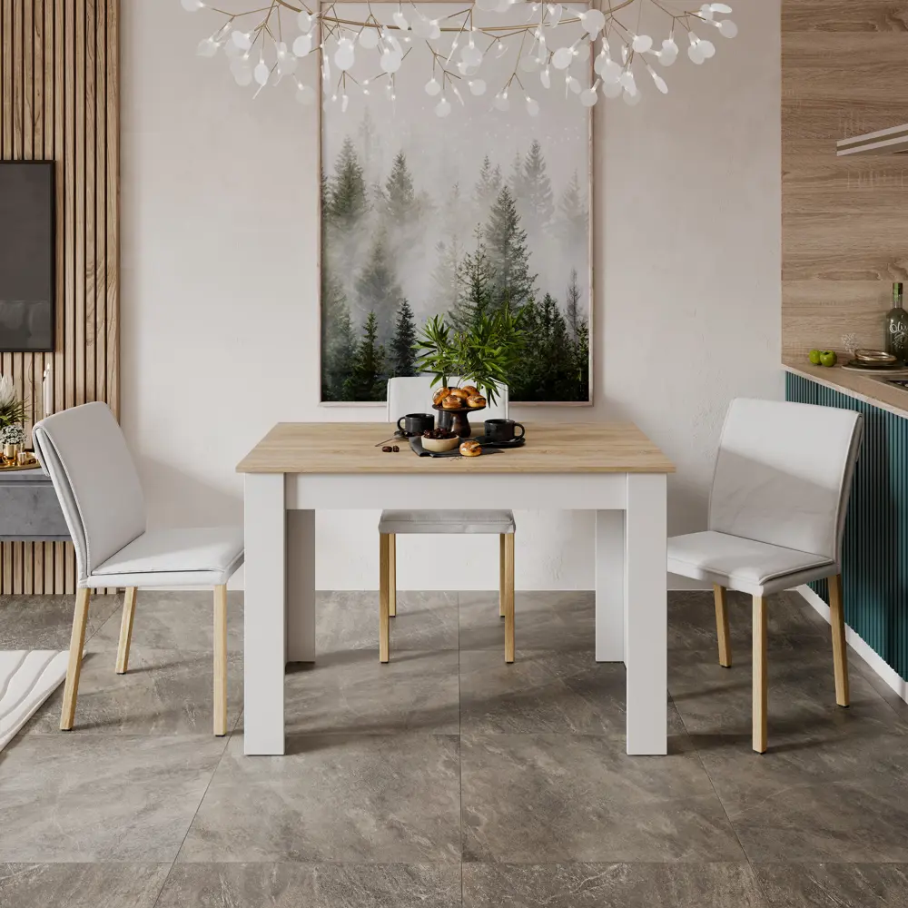 Фото 12 Стол прямоугольный Трия Вегас 110x73x67 см ЛДСП цвет дуб сонома