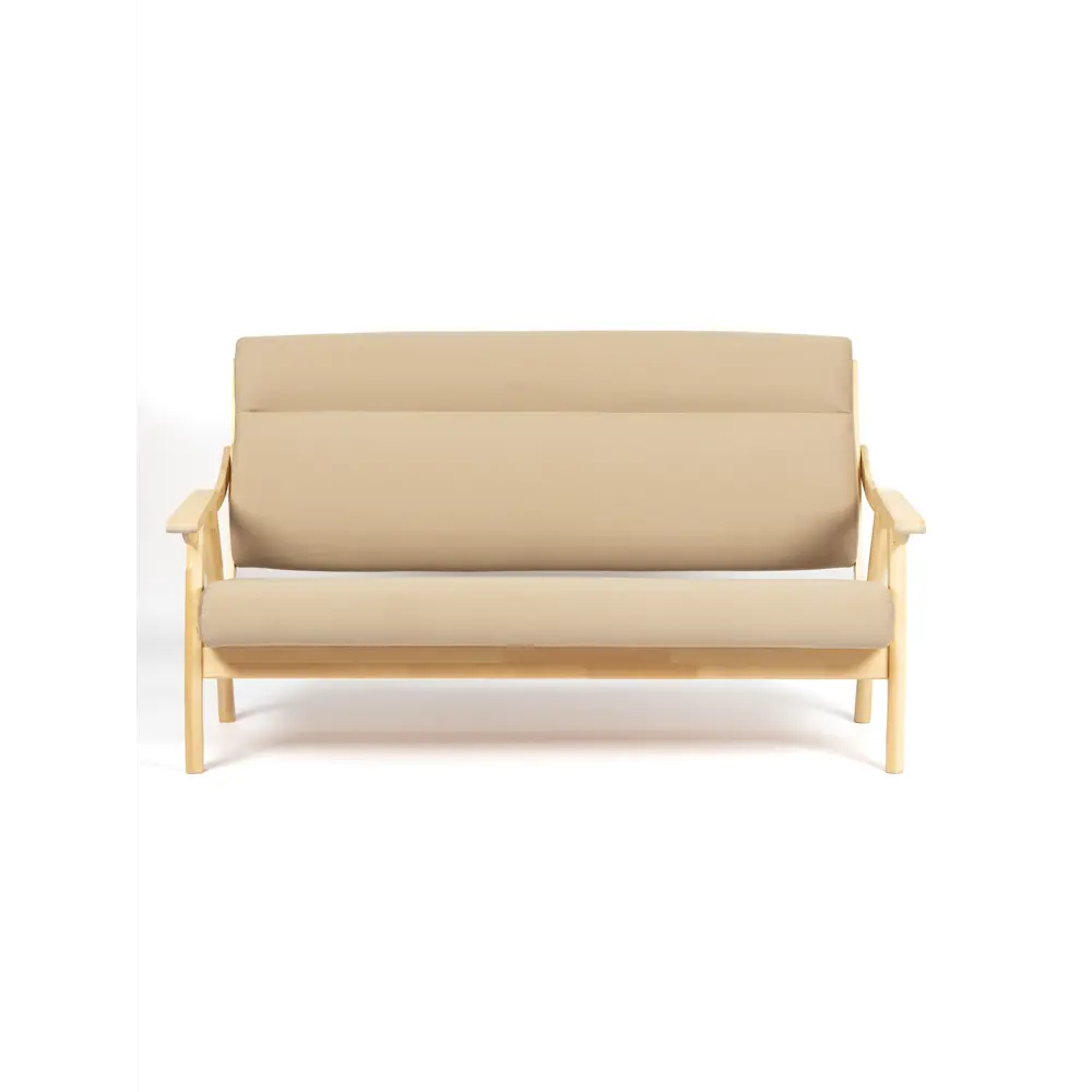 Фото Диван Вега-10 161.5x93x82 см велюр цвет светло-бежевый Фото Диван Вега-10 161.5x93x82 см велюр цвет светло-бежевый