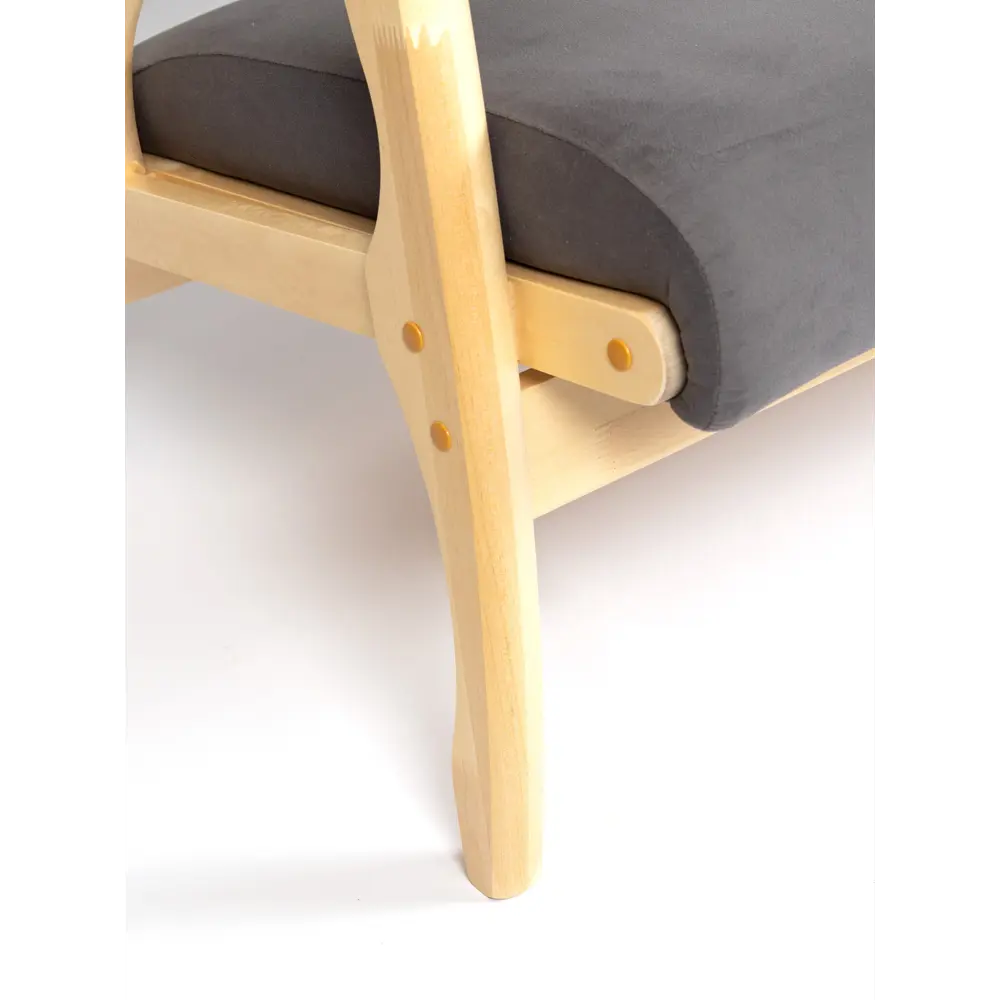 Фото 6 Диван Вега-10 161.5x93x82 см велюр цвет серый/бежевый Фото 6 Диван Вега-10 161.5x93x82 см велюр цвет серый/бежевый