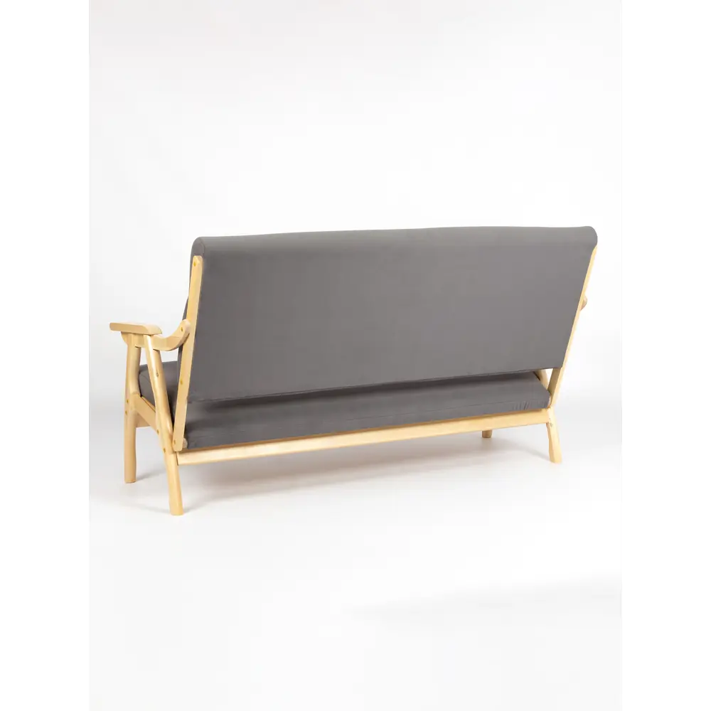 Фото 4 Диван Вега-10 161.5x93x82 см велюр цвет серый/бежевый Фото 4 Диван Вега-10 161.5x93x82 см велюр цвет серый/бежевый