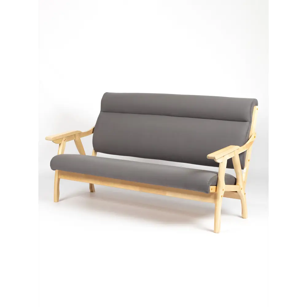 Фото 2 Диван Вега-10 161.5x93x82 см велюр цвет серый/бежевый Фото 2 Диван Вега-10 161.5x93x82 см велюр цвет серый/бежевый